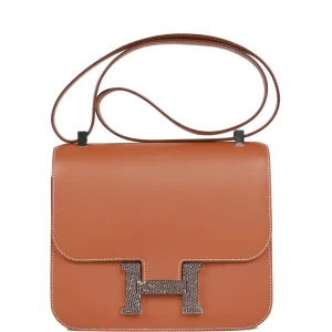 Hermès Constance 24 Gold Madame and Lizard Palladium Hardware