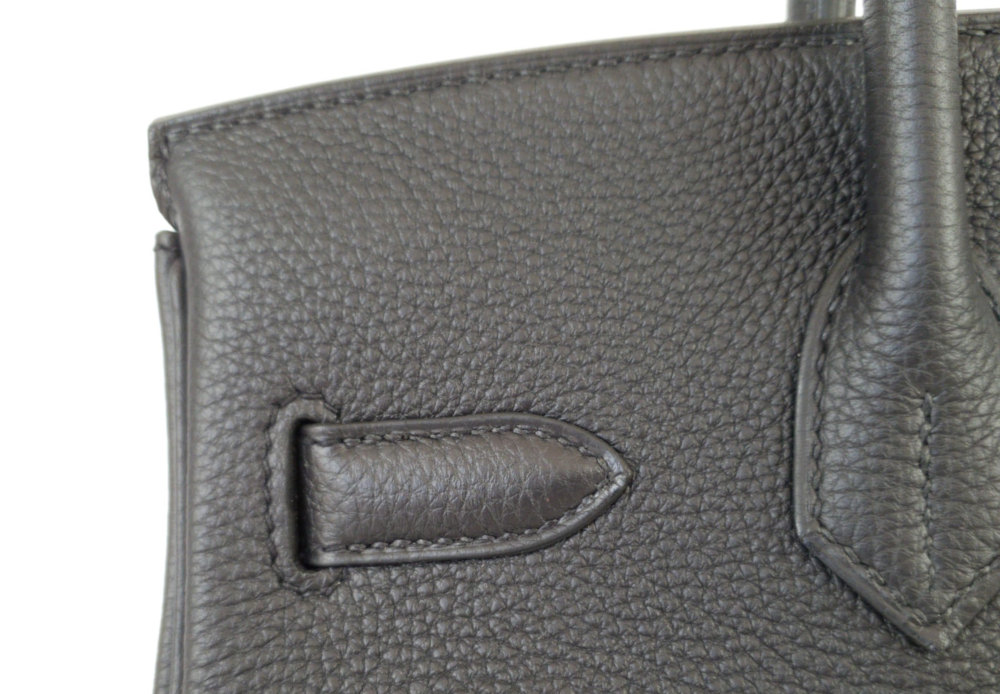 hermes diagonal seams closeup