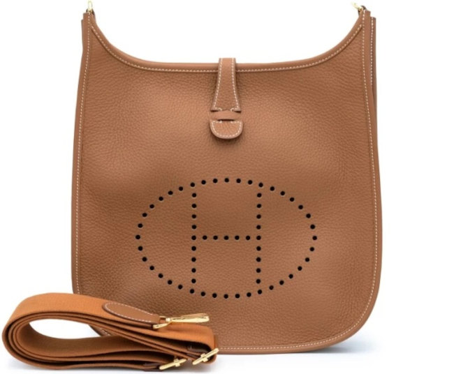 hermes-evelyne-bag-gold