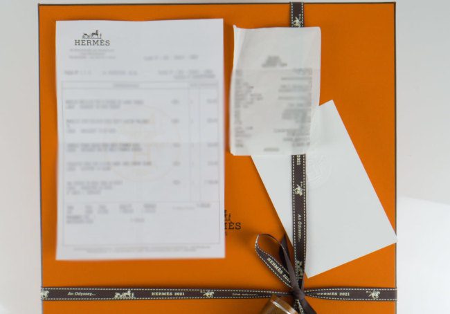 hermes-official-invoice