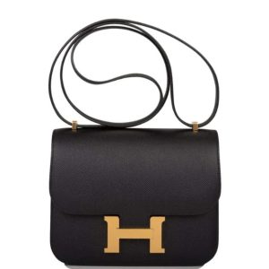 Hermès Constance 18 Black 89 Epsom