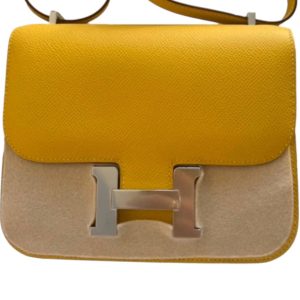 Hermès Constance 18 Cumin 2P Epsom