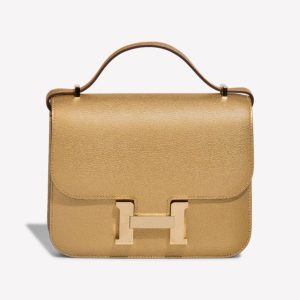 Hermès Constance 18 Ocre 40 Chevre Myzore
