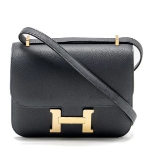 Hermès Constance 18 Gris Misty H0 Epsom