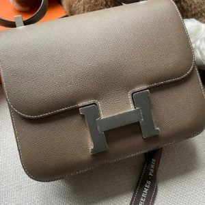 Hermès Constance  24 Etoupe  18 Epsom A