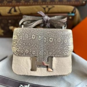 Hermès Constance  18 Ombre 1B Lizard Z