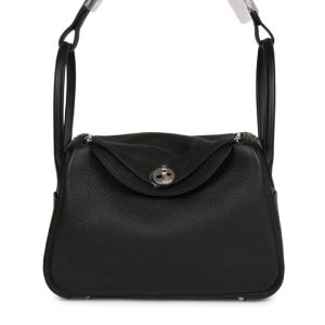 Hermès Lindy  26 Black 89 Clemence W