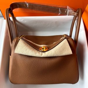 Hermès Lindy  26 Gold 37 Clemence W