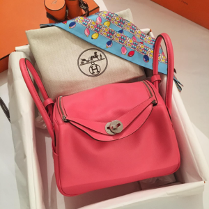 Hermès Lindy  26 Rose Azalee 8W Evercolor C