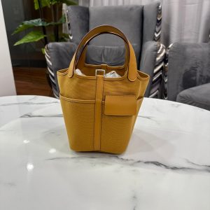 Hermès Picotin Cargo 18 Sesame 2S Swift, Toile Z