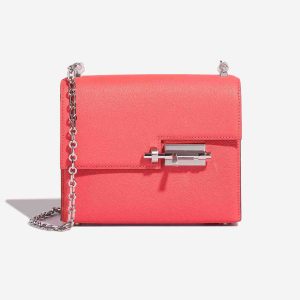 Hermès Verrou  Mini Rose Texas 0E Chevre Myzore 2023 B