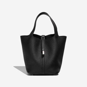 Hermès Picotin  22 Black 89 Clemence 2024 W