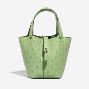 Hermès Picotin  Micro Vert Criquet 3I Ostrich 2024