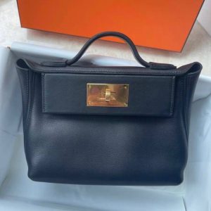 Hermès 24/24  Mini Black 89 Volupto W