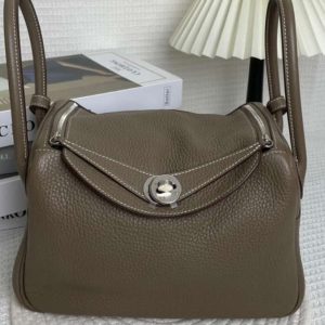 Hermès Lindy  26 Etoupe  18 Clemence D