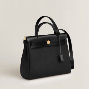Hermès Herbag Zip 31 Black 89 Vache Hunter W