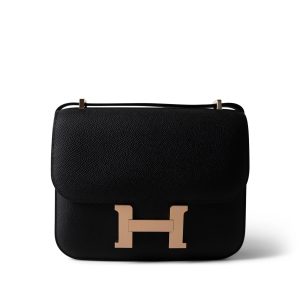 Hermès Constance  18 Black 89 Epsom U