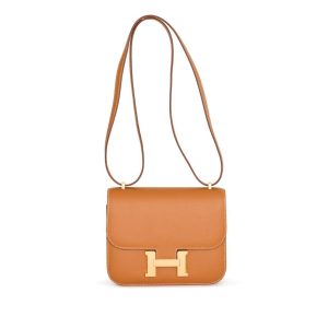 Hermès Constance Mirror 18 Gold 37 Epsom B
