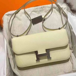 Hermès Constance Elan Jaune Milton I8 Epsom W