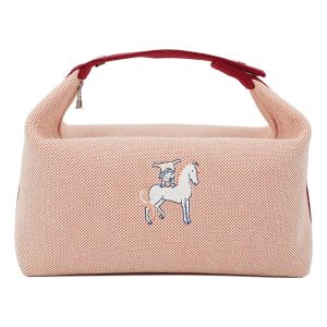 Hermès Bride a Brac  GM. Rouge H 55 Toile 2024
