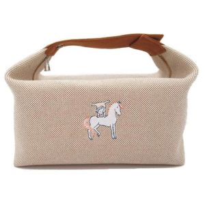 Hermès Bride a Brac  GM. Gold 37 Toile 2024