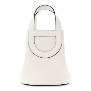 Hermès In the Loop  18 New White 0U Clemence, Swift 2024