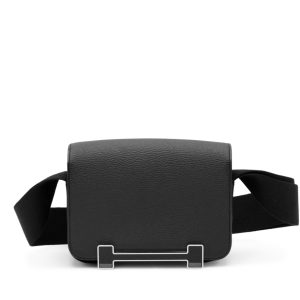 Hermès Geta  Black 89 Chevre Myzore B