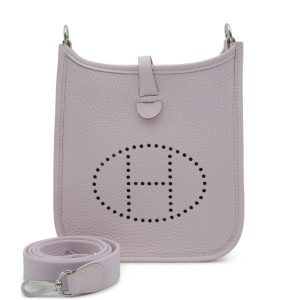 Hermès Evelyne  Mini Mauve Pale 09 Clemence 2024 W