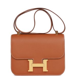 Hermès Constance  24 Gold 37 Epsom 2023 B