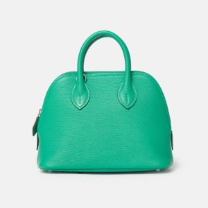 Hermès Bolide  Mini Vert Vertigo U4 Chevre Myzore 2017 A