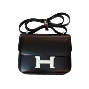 Hermès Constance  18 Black 89 Box 2023/2024 B/W