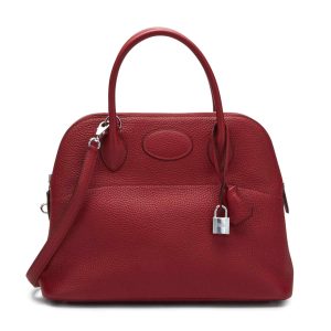 Hermès Bolide  31 Rouge Grenat K1 Togo 2013 Q