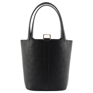 Hermès Picotin  Micro Black 89 Ostrich 2023 B