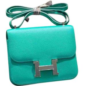 Hermès Constance  18 Vert Jade O6 Epsom 2022 U