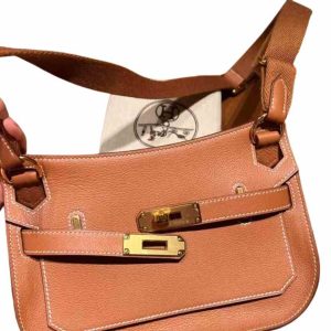 Hermès Jypsiere  Mini Gold 37 Evercolor 2024 W