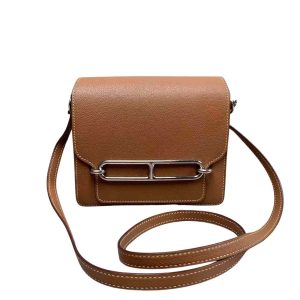 Hermès Roulis  Mini Gold 37 Evercolor 2018 C