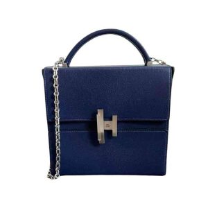 Hermès Cinhetic  Blue Saphir T7 Chevre Myzore 2018 C