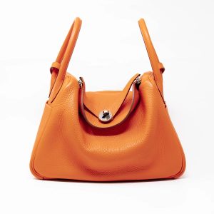 Hermès Lindy  30 Orange H 93 Clemence 2013 Q