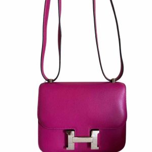 Hermès Constance  18 Rose Pop 0R Swift 2017 A
