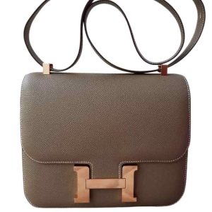 Hermès Constance  24 Gris Etain 8F Epsom 2020 Y