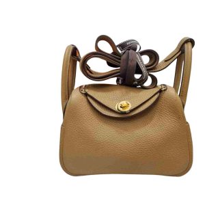 Hermès Lindy  Mini Biscuit 01P Clemence 2022 U