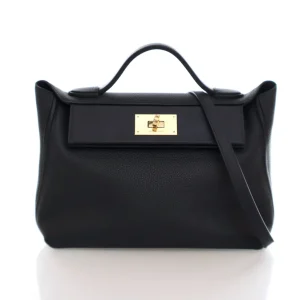 Hermès 24/24  Black 89 Togo 2021 Z
