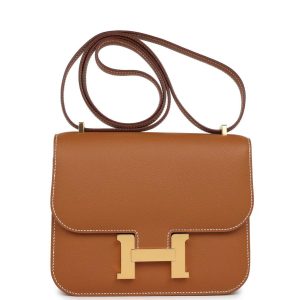 Hermès Constance Mirror 18 Gold 37 Epsom 2025 W