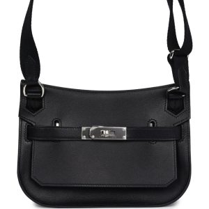 Hermès Jypsiere  Mini Black 89 Evercolor 2024 W