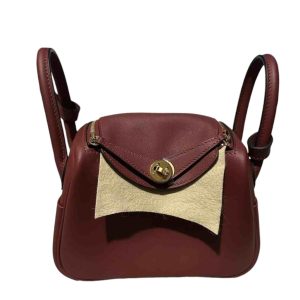 Hermès Lindy  Mini Rouge H 55 Swift 2024 W