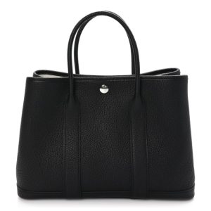 Hermès Garden Party  30 Black 89 Negonda 2024 W