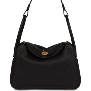 Hermès Lindy  26 Black 89 Clemence 2024 W