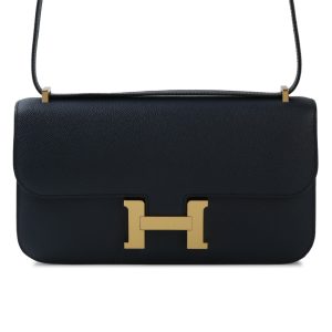 Hermès Constance Elan Black 89 Epsom 2024 W