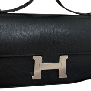 Hermès Constance Elan 25 Black 89 Chèvre Chamkila 2024 W