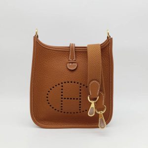 Hermès Evelyne  Gold 37 Clemence 2023 U
